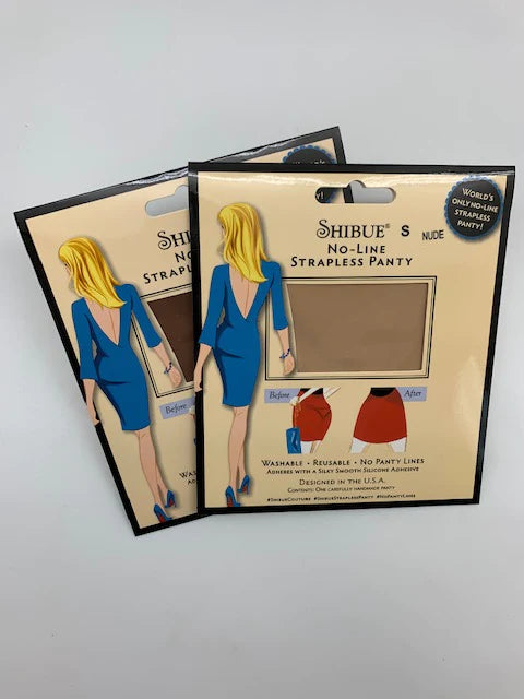 Mocha No-Line Classic Shibue Strapless Panty