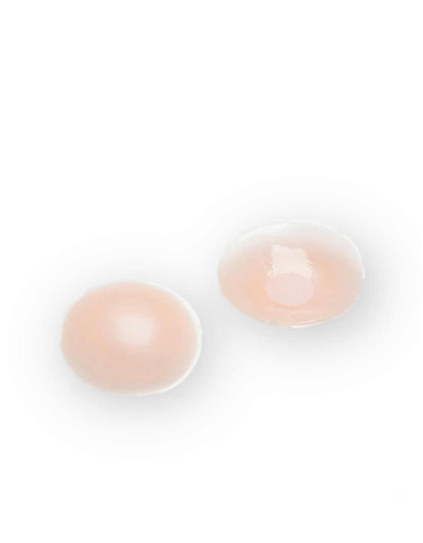 Silicone Reusable Self Adhesive Nipple Cover "Nude"