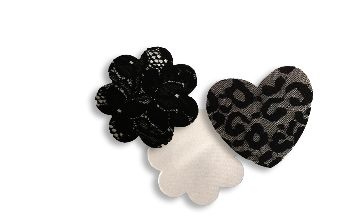 Heart Lace Shibue Adhesive Nipple Cover Up