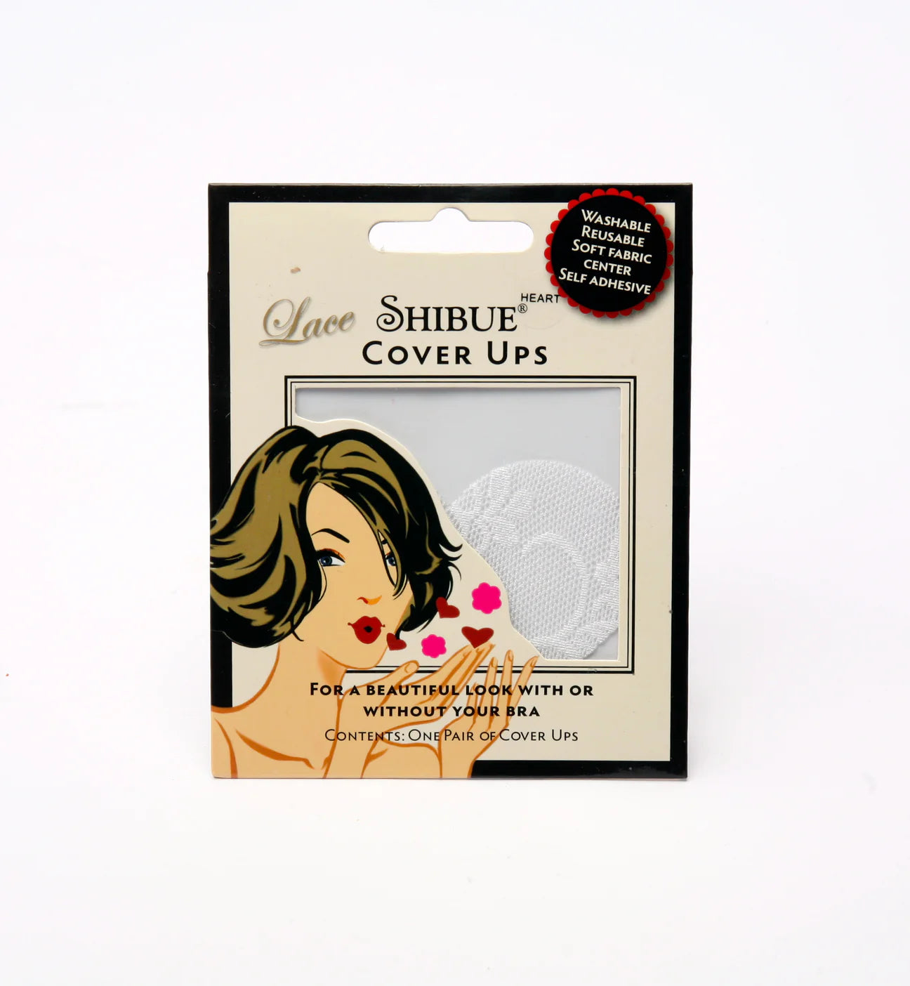 Heart Lace Shibue Adhesive Nipple Cover Up