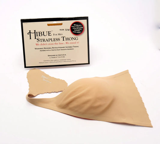 Nude No-Line Classic Mens Hibue Strapless Thong